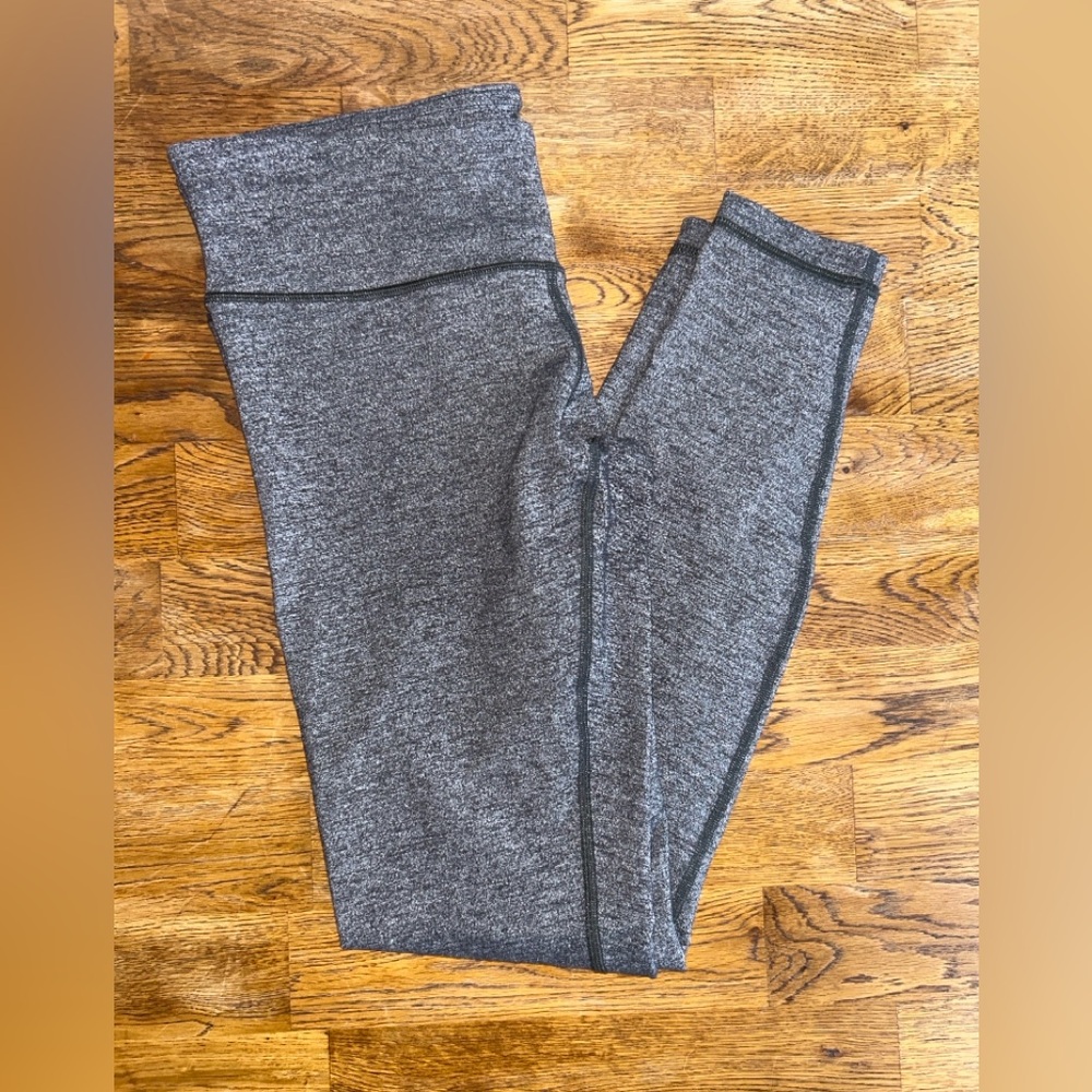 Lululemon Heathered Gray High-Rise Leggings